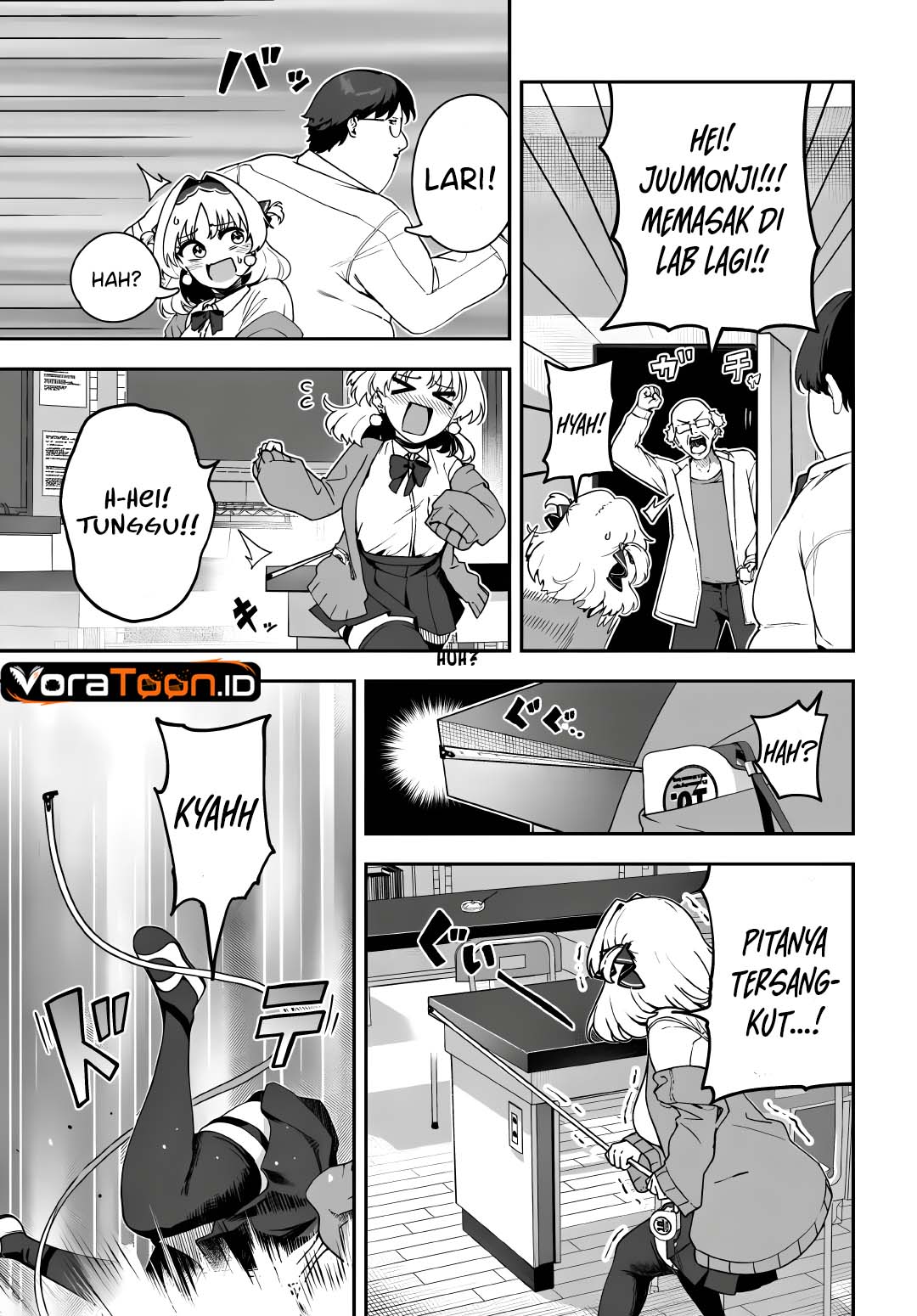 Baca Juumonji-kun Shika Mienai!! Chapter 4 Bahasa Indonesia page 48