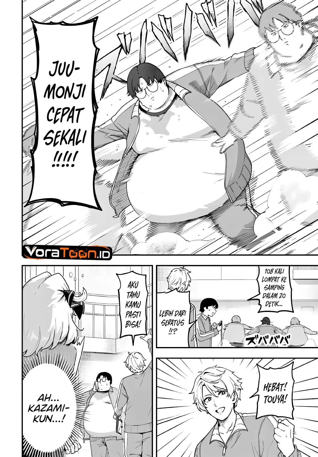 Baca Juumonji-kun Shika Mienai!! Chapter 4 Bahasa Indonesia page 10