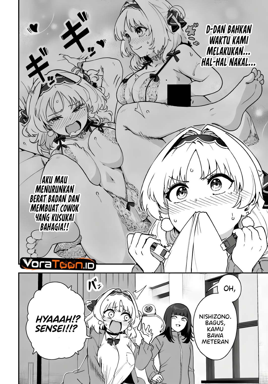Baca Juumonji-kun Shika Mienai!! Chapter 4 Bahasa Indonesia page 18