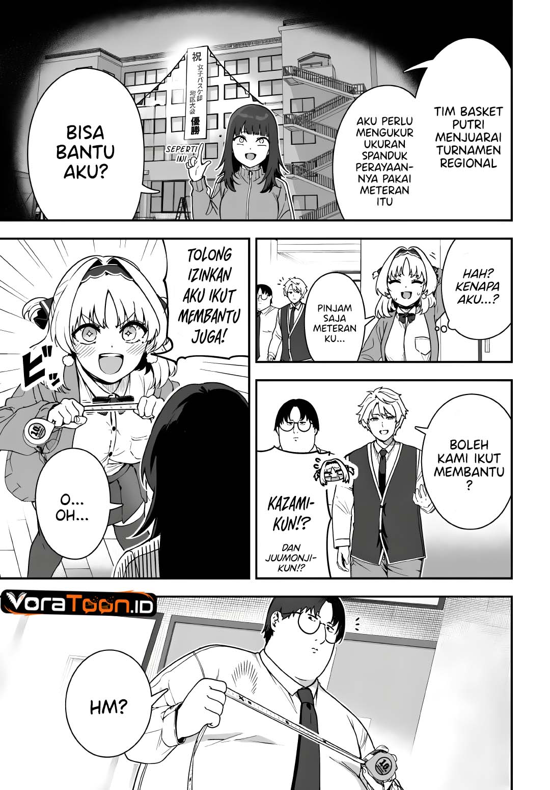 Baca Juumonji-kun Shika Mienai!! Chapter 4 Bahasa Indonesia page 20