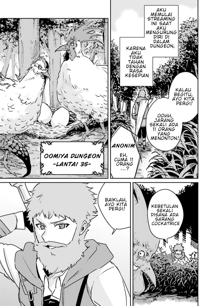 Baca Juusho Futei Camper wa Dungeon de Nonbiri to Kurashitai ~Kiken na Shinsou Monster mo Ore ni Totte wa Shokuzai desu~ - Chapter 1 halaman 10