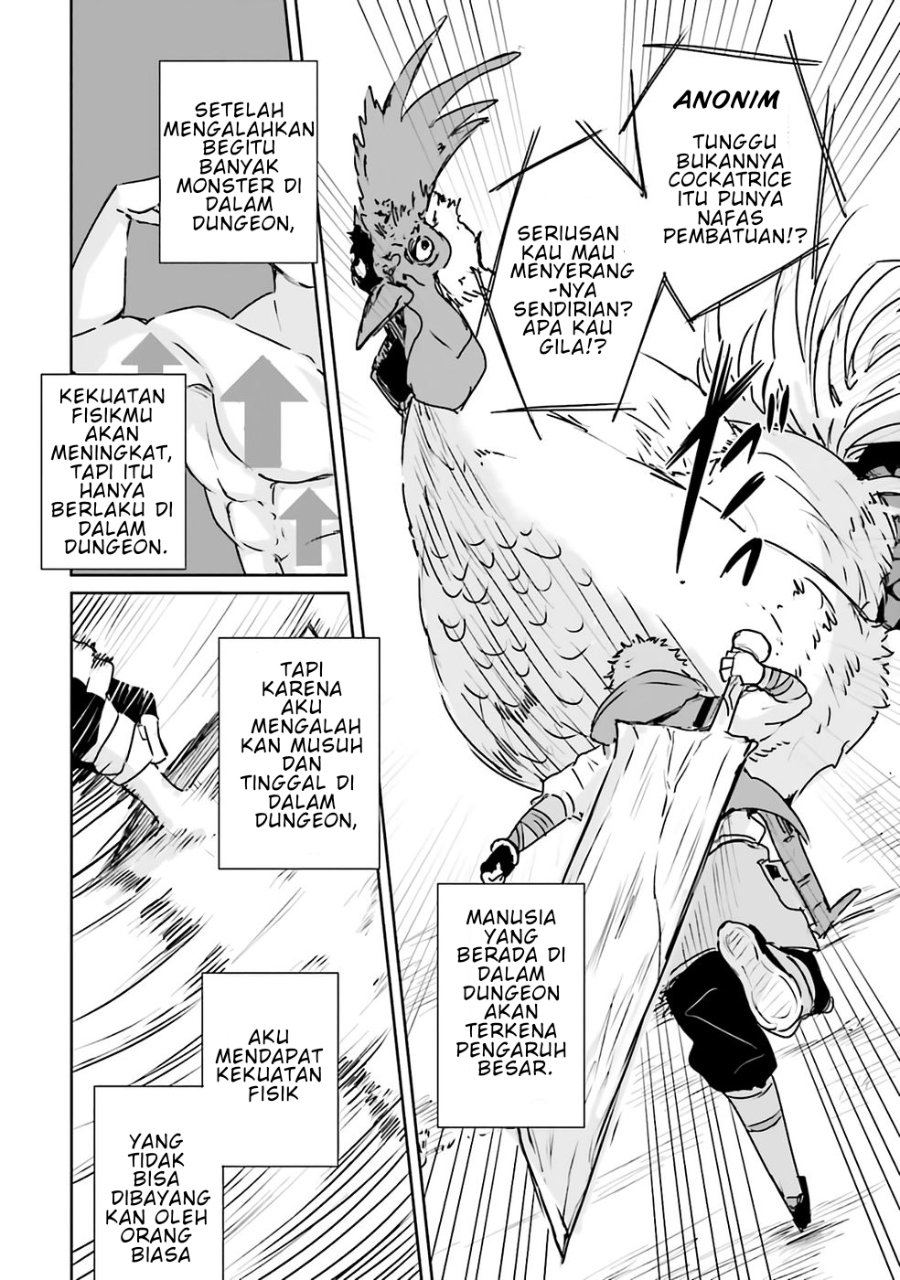 Baca Juusho Futei Camper wa Dungeon de Nonbiri to Kurashitai ~Kiken na Shinsou Monster mo Ore ni Totte wa Shokuzai desu~ - Chapter 1 halaman 11