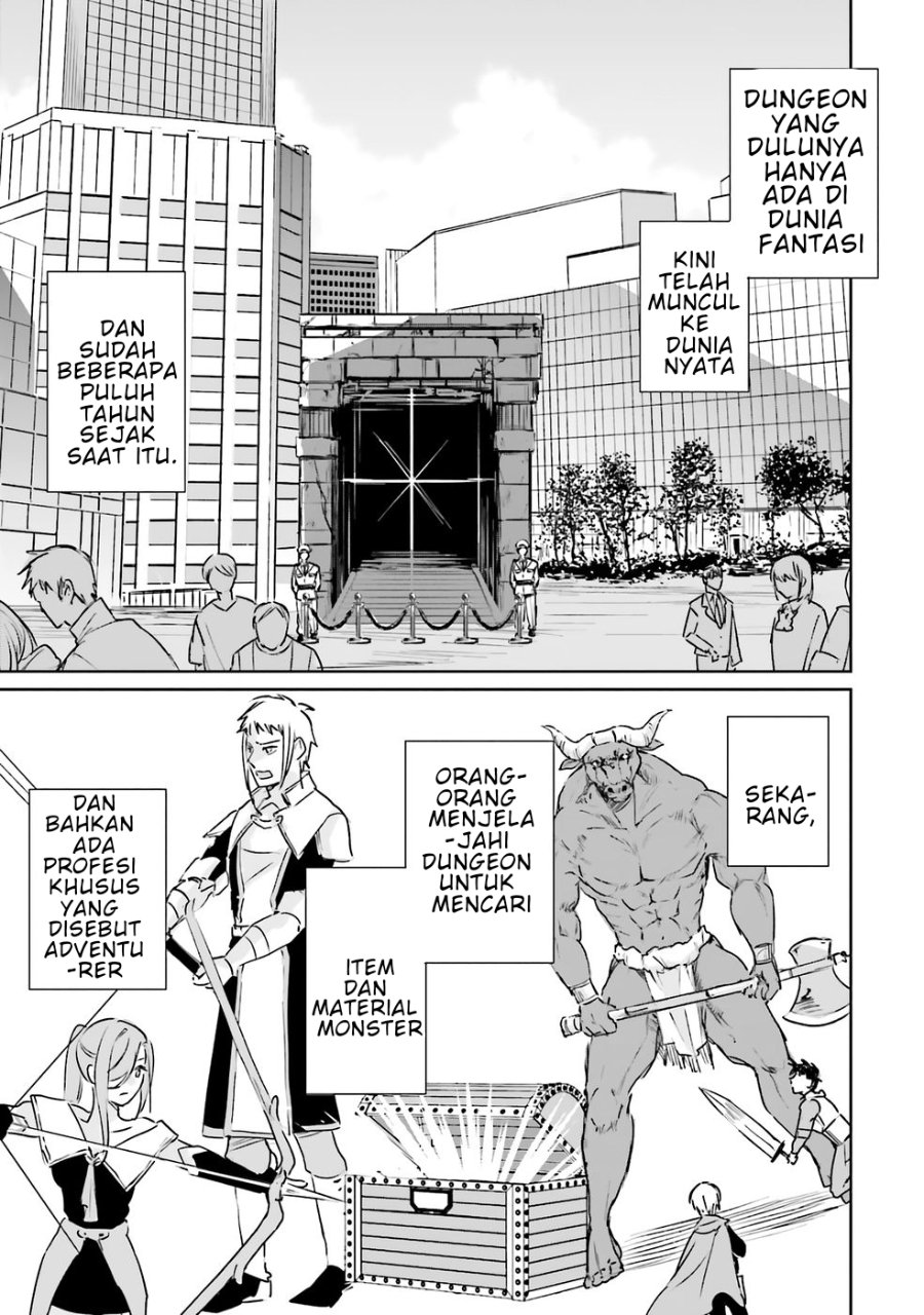 Baca Juusho Futei Camper wa Dungeon de Nonbiri to Kurashitai ~Kiken na Shinsou Monster mo Ore ni Totte wa Shokuzai desu~ - Chapter 1 halaman 6