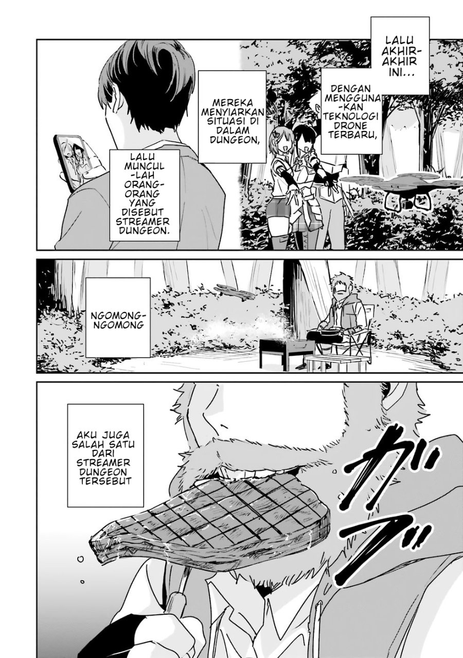 Baca Juusho Futei Camper wa Dungeon de Nonbiri to Kurashitai ~Kiken na Shinsou Monster mo Ore ni Totte wa Shokuzai desu~ - Chapter 1 halaman 7