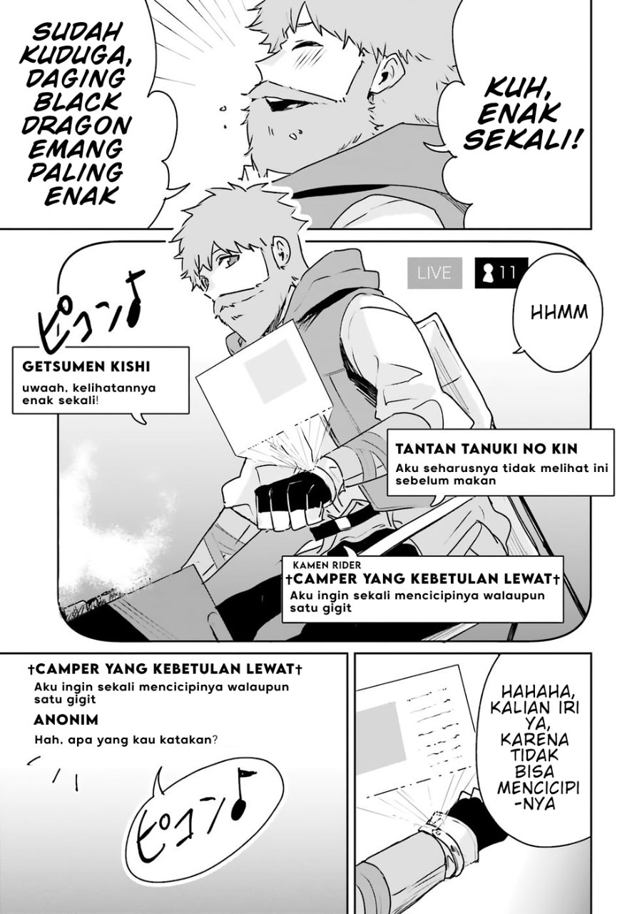 Baca Juusho Futei Camper wa Dungeon de Nonbiri to Kurashitai ~Kiken na Shinsou Monster mo Ore ni Totte wa Shokuzai desu~ - Chapter 1 halaman 8