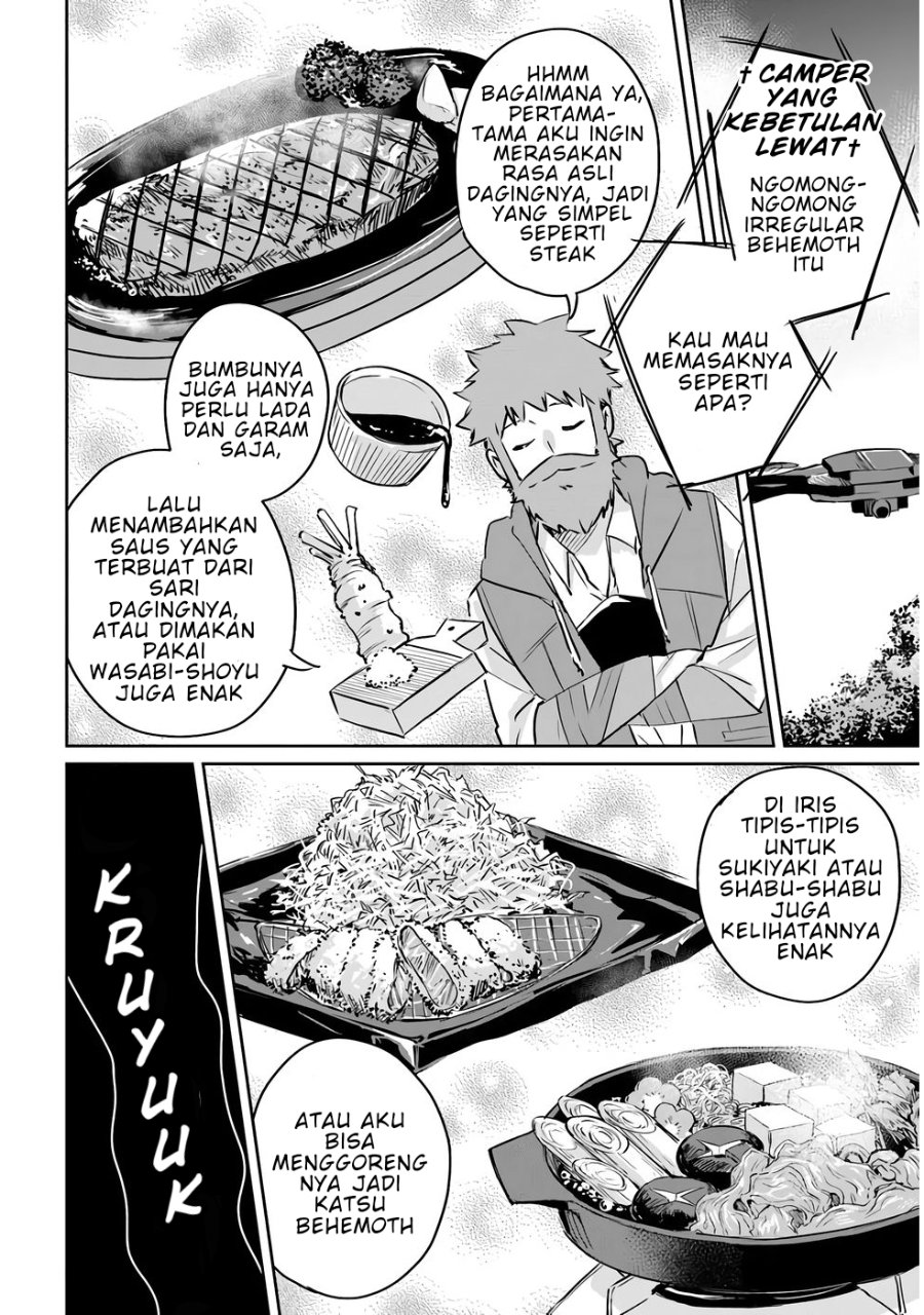 Baca Juusho Futei Camper wa Dungeon de Nonbiri to Kurashitai ~Kiken na Shinsou Monster mo Ore ni Totte wa Shokuzai desu~ - Chapter 2 halaman 9