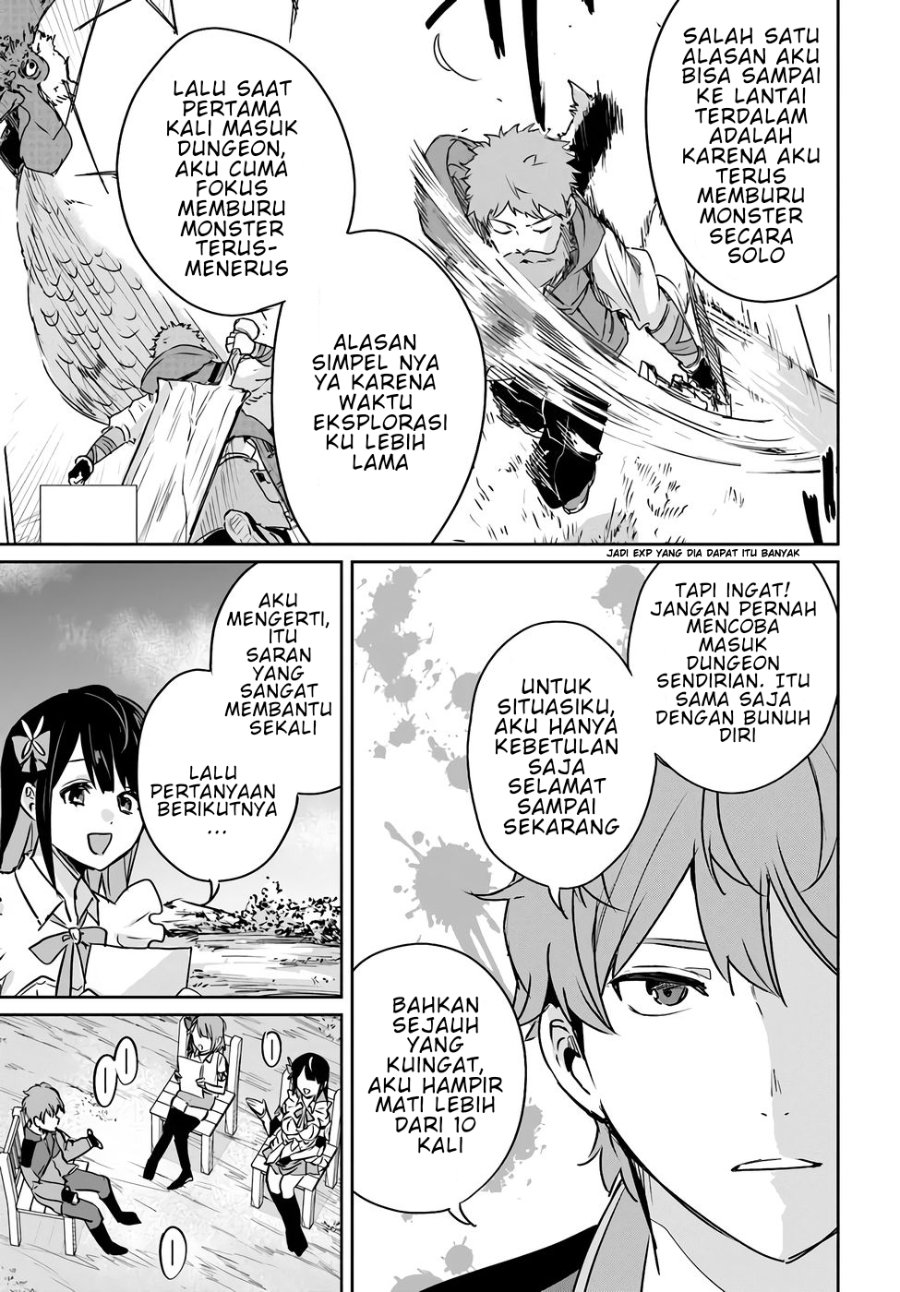 Baca Juusho Futei Camper wa Dungeon de Nonbiri to Kurashitai ~Kiken na Shinsou Monster mo Ore ni Totte wa Shokuzai desu~ - Chapter 4 halaman 14