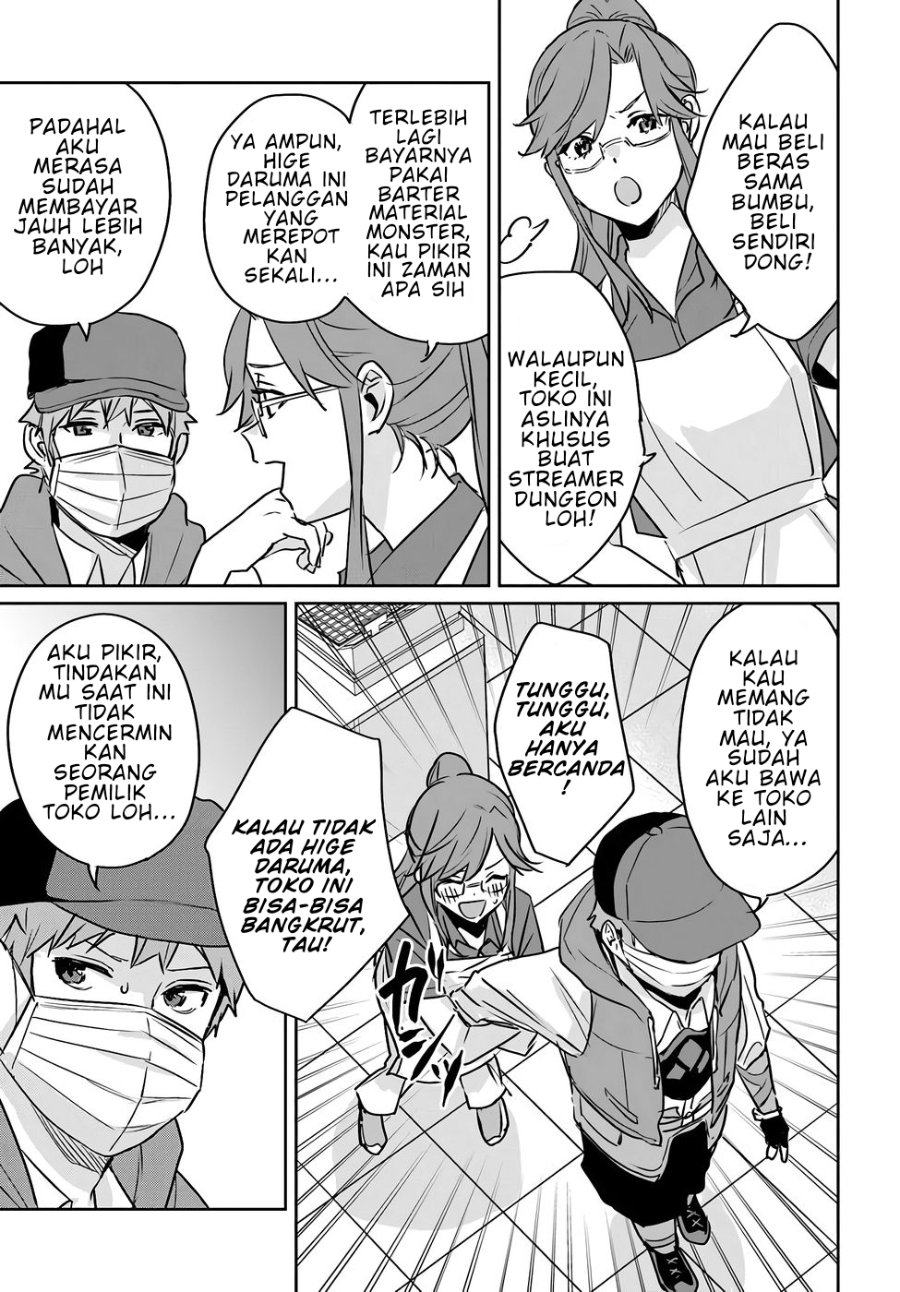 Baca Juusho Futei Camper wa Dungeon de Nonbiri to Kurashitai ~Kiken na Shinsou Monster mo Ore ni Totte wa Shokuzai desu~ - Chapter 4 halaman 6