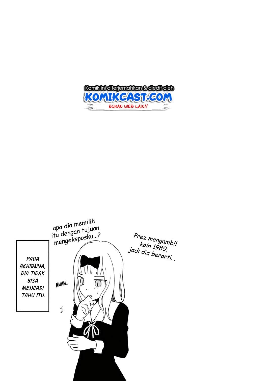 Baca Kaguya-sama wa Kokurasetai - Tensai-tachi no Renai Zunousen - Chapter 101.5 halaman 9