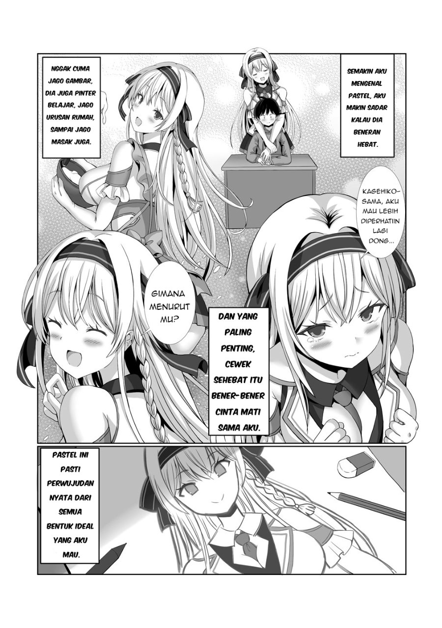 Baca Kaita Mono o Jittaika Suru Nouryoku de Motenai Ore ga Harem Seikatsu - Chapter 2 halaman 11