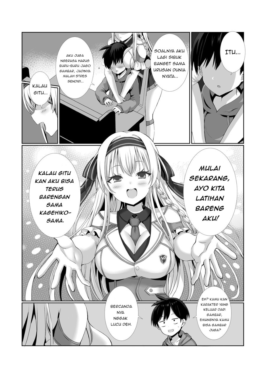 Baca Kaita Mono o Jittaika Suru Nouryoku de Motenai Ore ga Harem Seikatsu - Chapter 2 halaman 4
