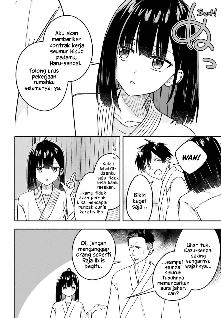 Kajidaikou no Arbeit wo Hajimetara Gakuen Ichi no Bishoujo no Kazoku ni Kiniirarechaimashita Chapter 12.1 - Page 13