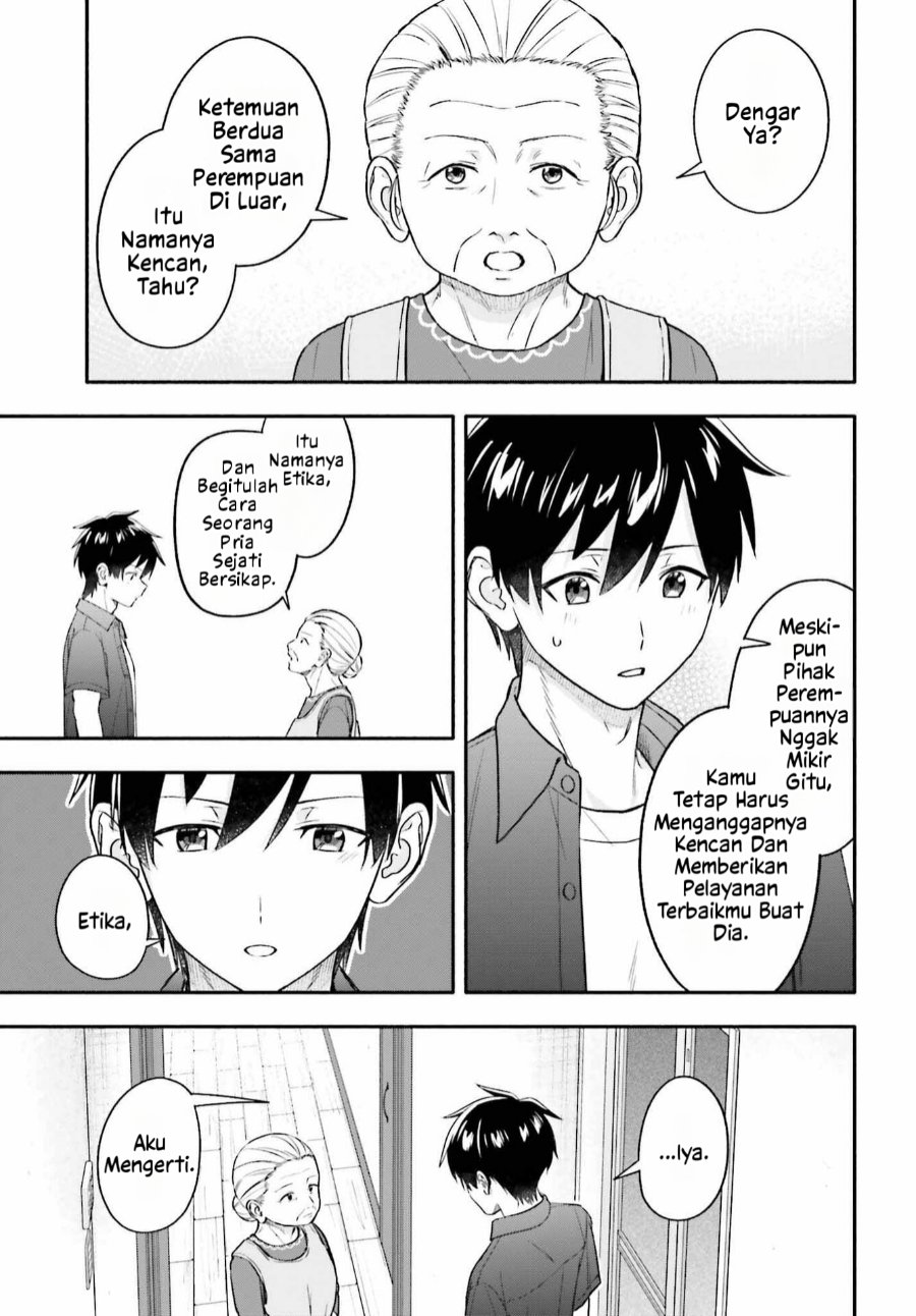 Kajidaikou no Arbeit wo Hajimetara Gakuen Ichi no Bishoujo no Kazoku ni Kiniirarechaimashita Chapter 13.1 - Page 5