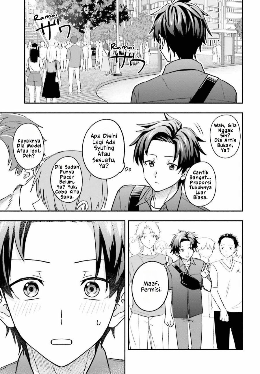 Kajidaikou no Arbeit wo Hajimetara Gakuen Ichi no Bishoujo no Kazoku ni Kiniirarechaimashita Chapter 13.1 - Page 9