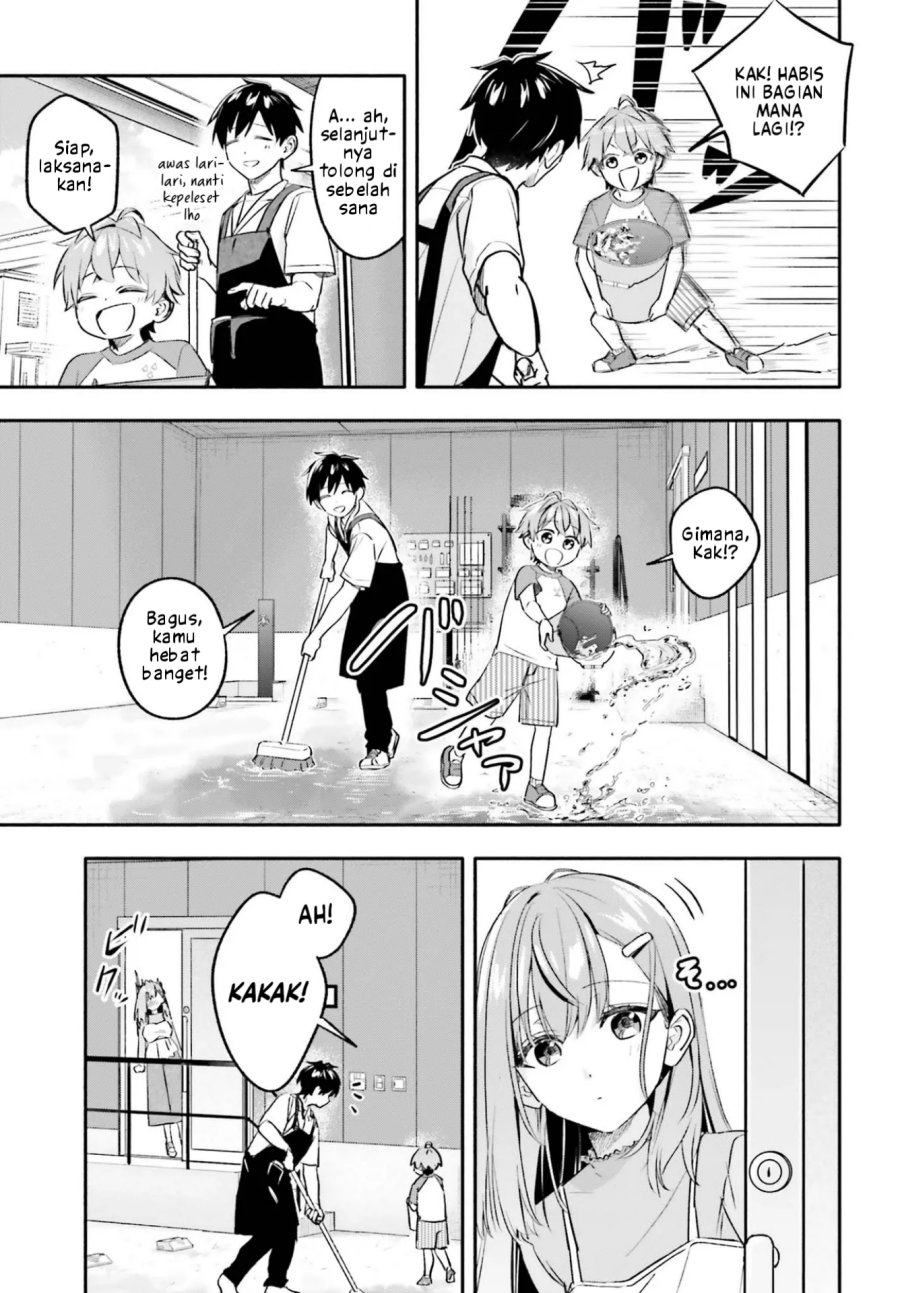Kajidaikou no Arbeit wo Hajimetara Gakuen Ichi no Bishoujo no Kazoku ni Kiniirarechaimashita Chapter 16 - Page 12