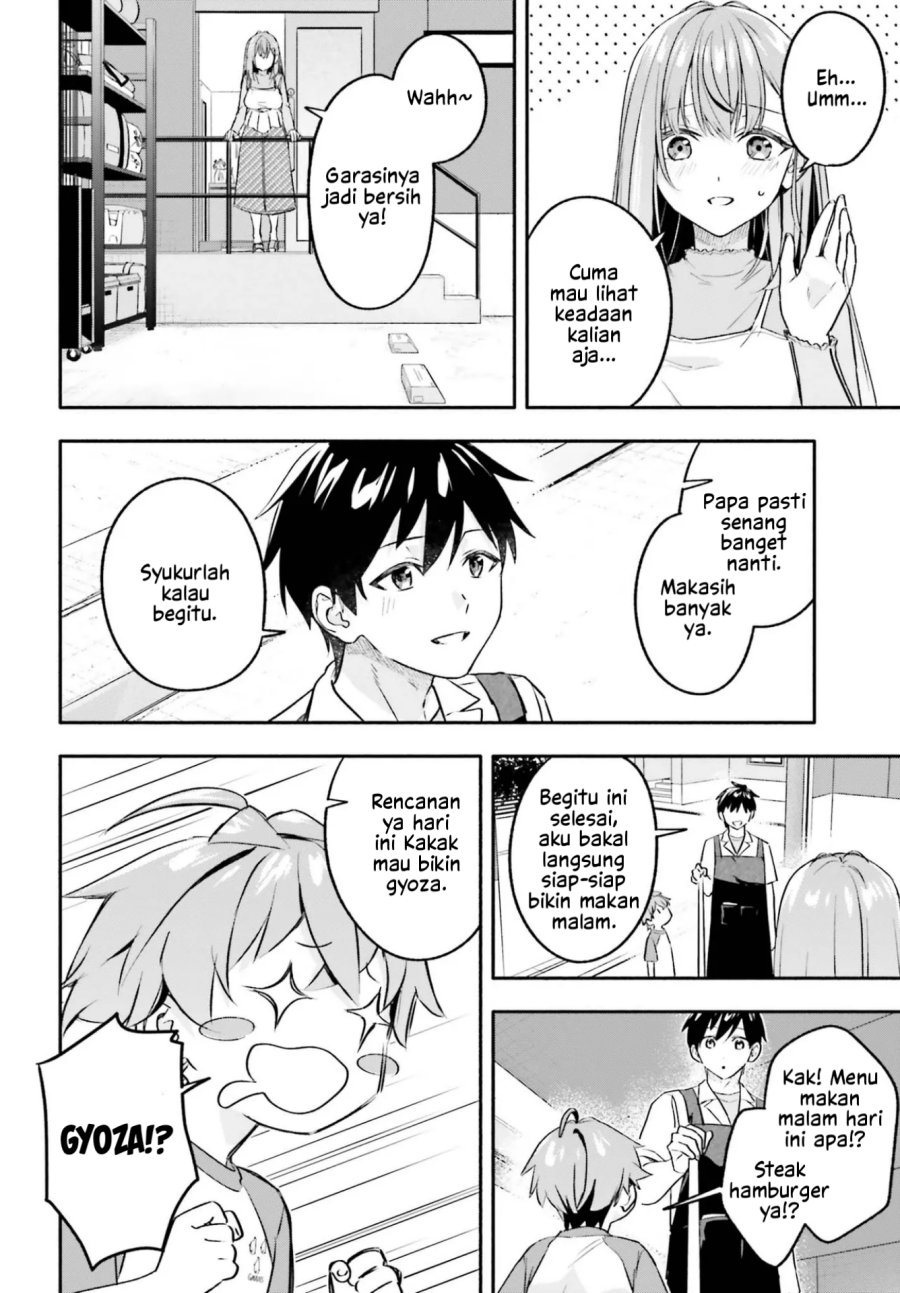 Kajidaikou no Arbeit wo Hajimetara Gakuen Ichi no Bishoujo no Kazoku ni Kiniirarechaimashita Chapter 16 - Page 13