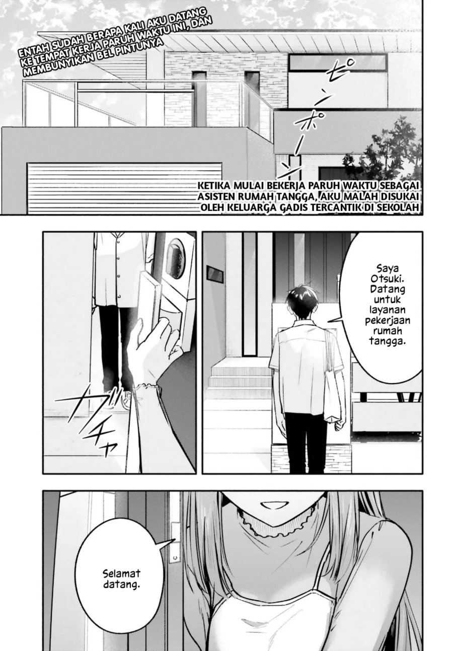 Kajidaikou no Arbeit wo Hajimetara Gakuen Ichi no Bishoujo no Kazoku ni Kiniirarechaimashita Chapter 16 - Page 2