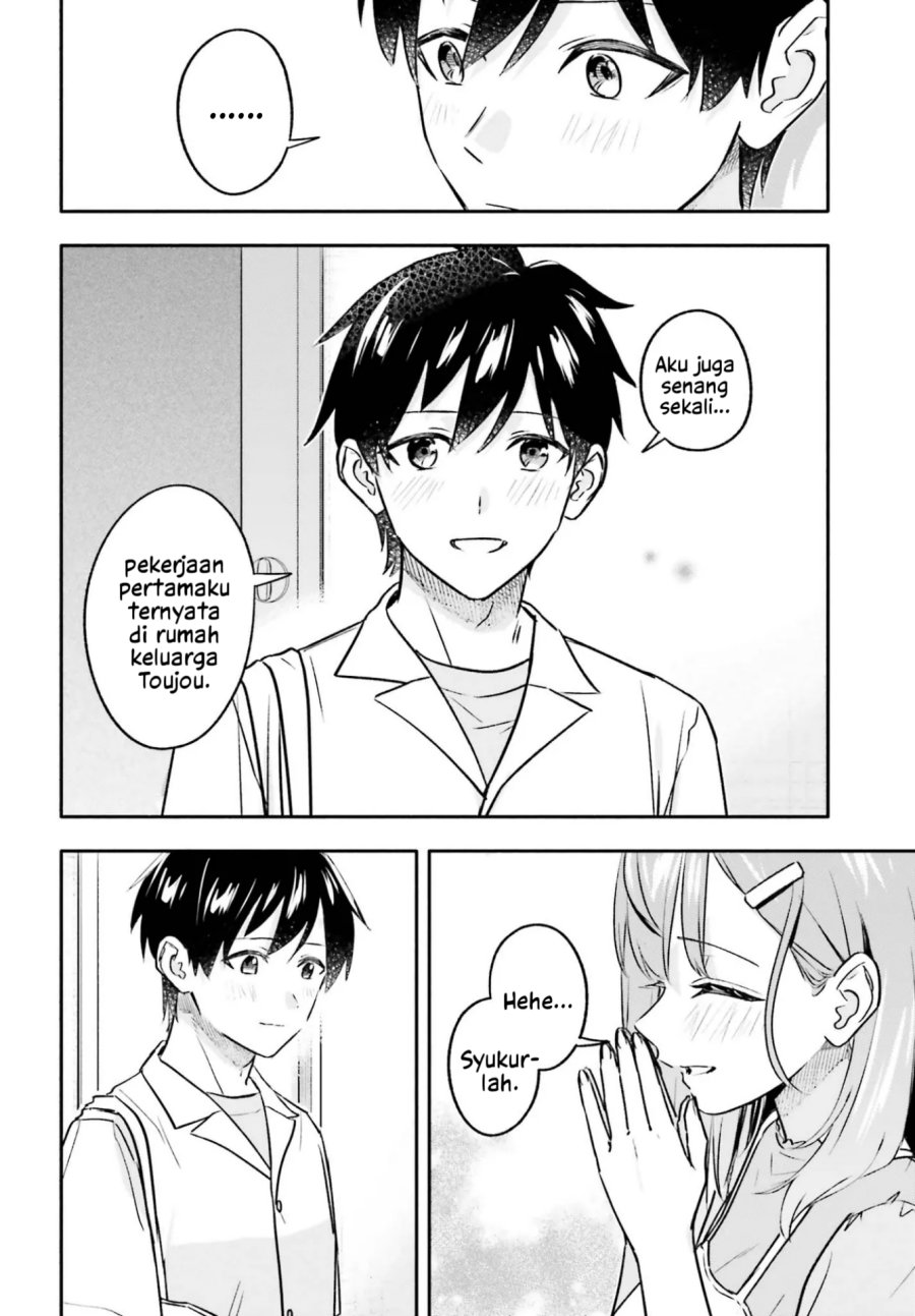 Kajidaikou no Arbeit wo Hajimetara Gakuen Ichi no Bishoujo no Kazoku ni Kiniirarechaimashita Chapter 16 - Page 9