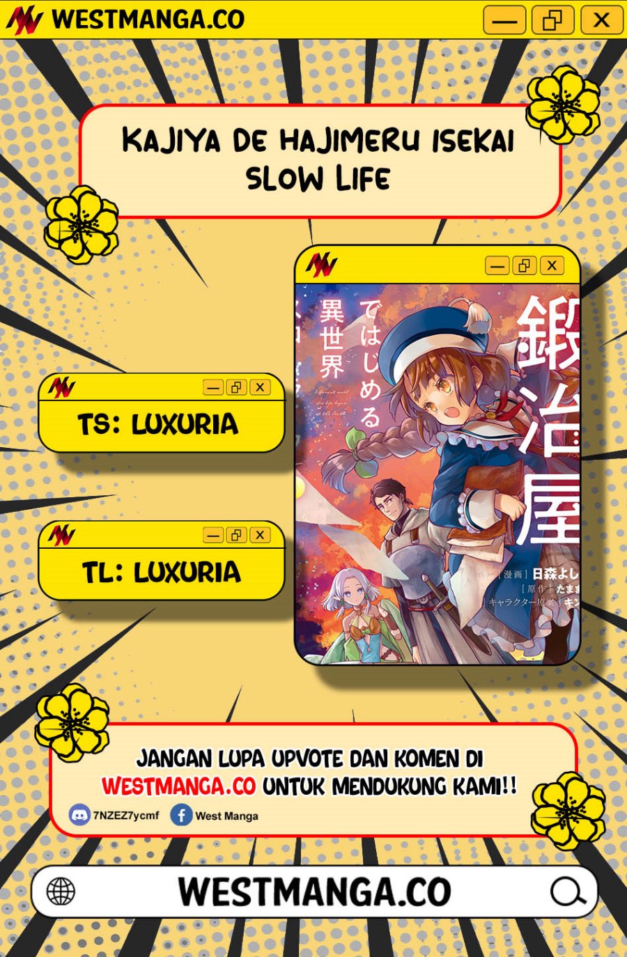 Baca Kajiya de Hajimeru Isekai Slow Life - Chapter 30 halaman 1