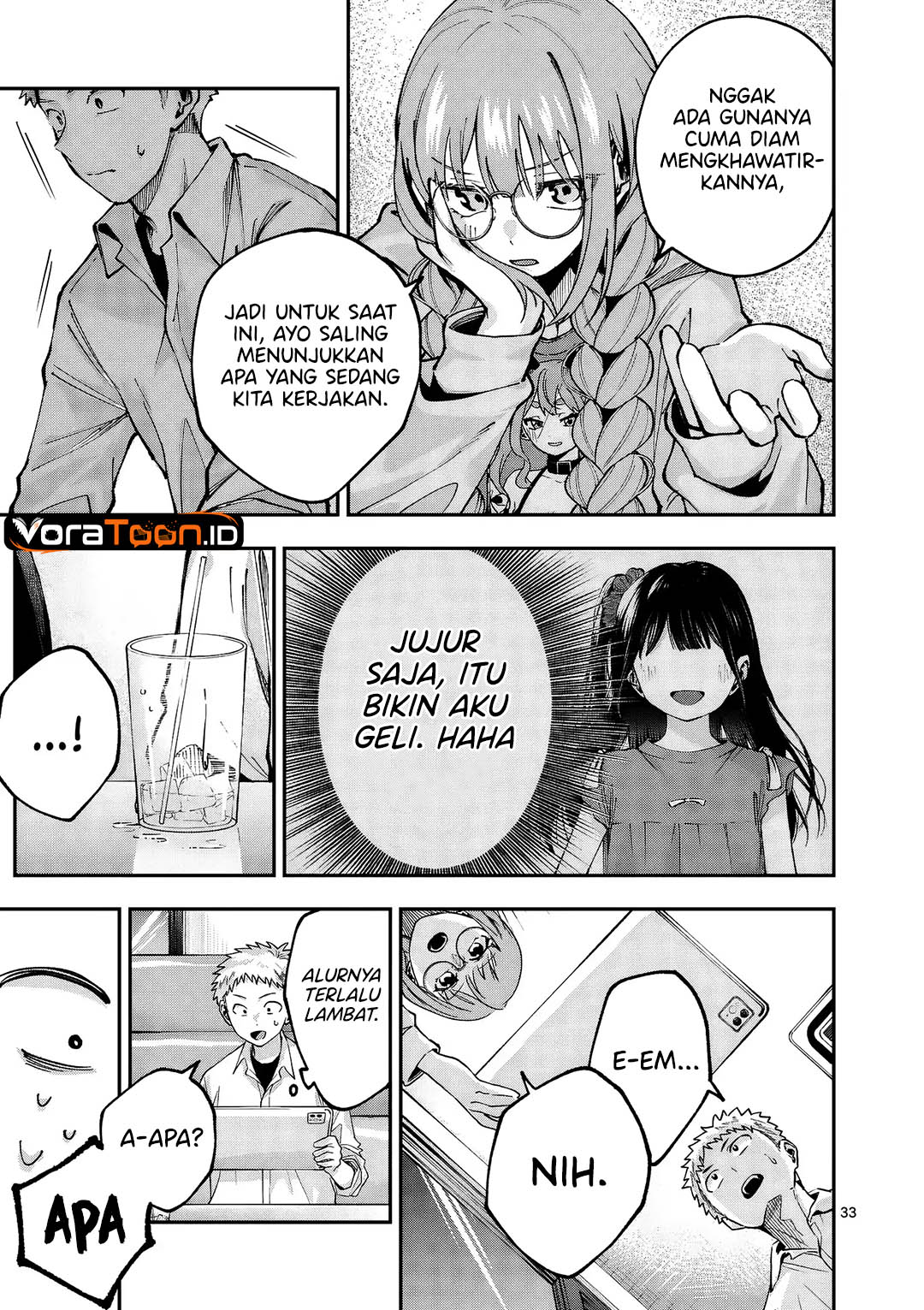 Kakushite Kisetsu wa Ao wo Shiru Chapter 1 - Page 33