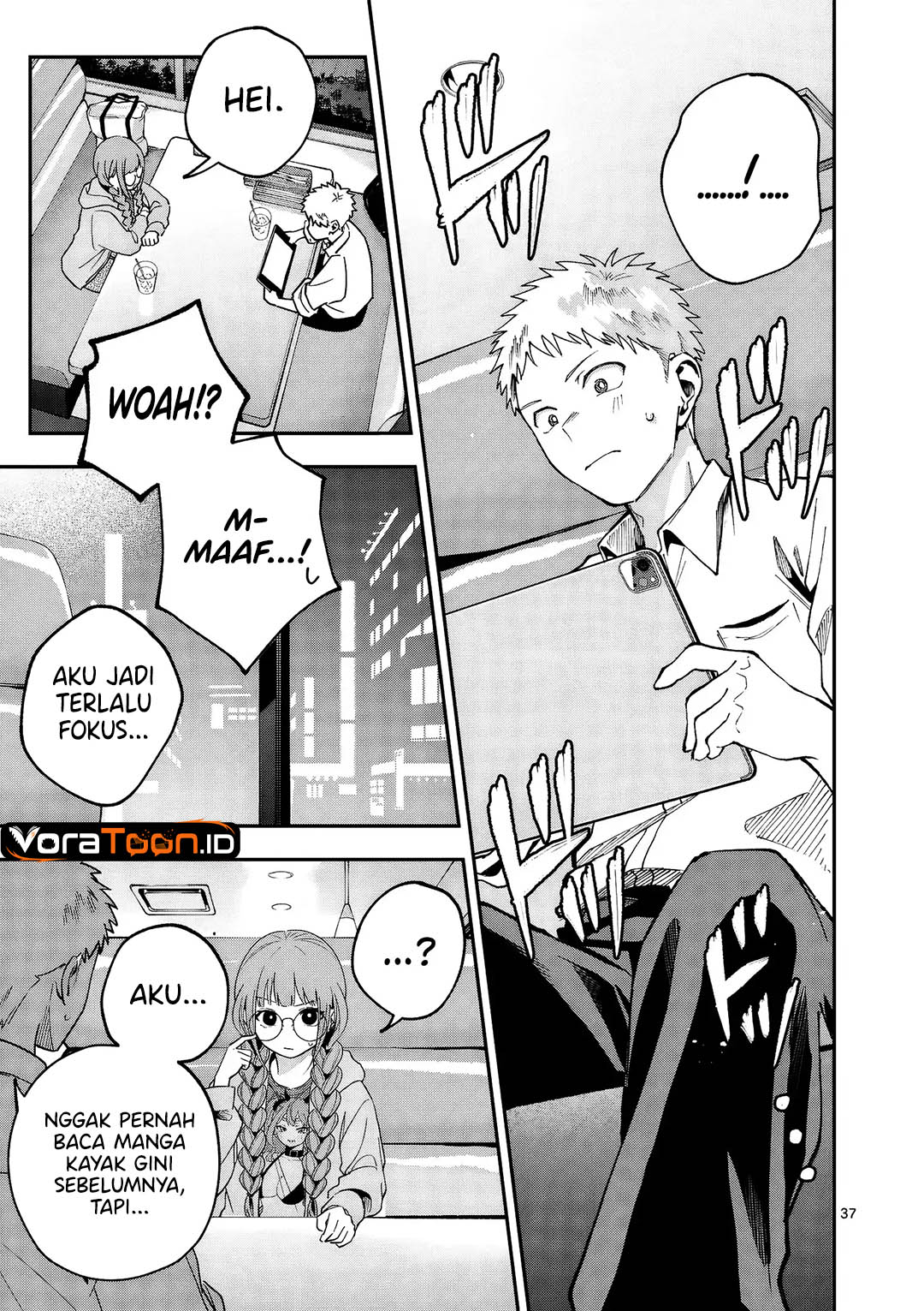 Kakushite Kisetsu wa Ao wo Shiru Chapter 1 - Page 37