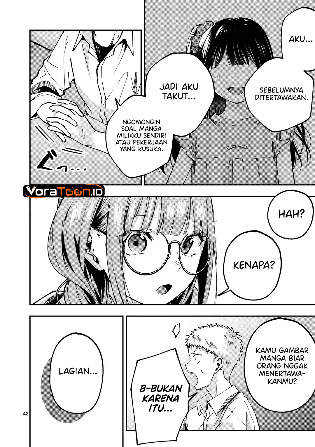 Kakushite Kisetsu wa Ao wo Shiru Chapter 1 - Page 42
