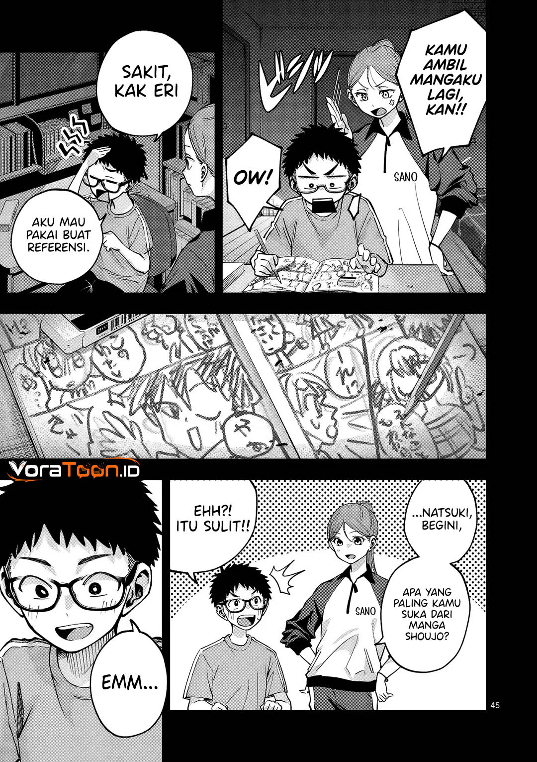 Kakushite Kisetsu wa Ao wo Shiru Chapter 1 - Page 45