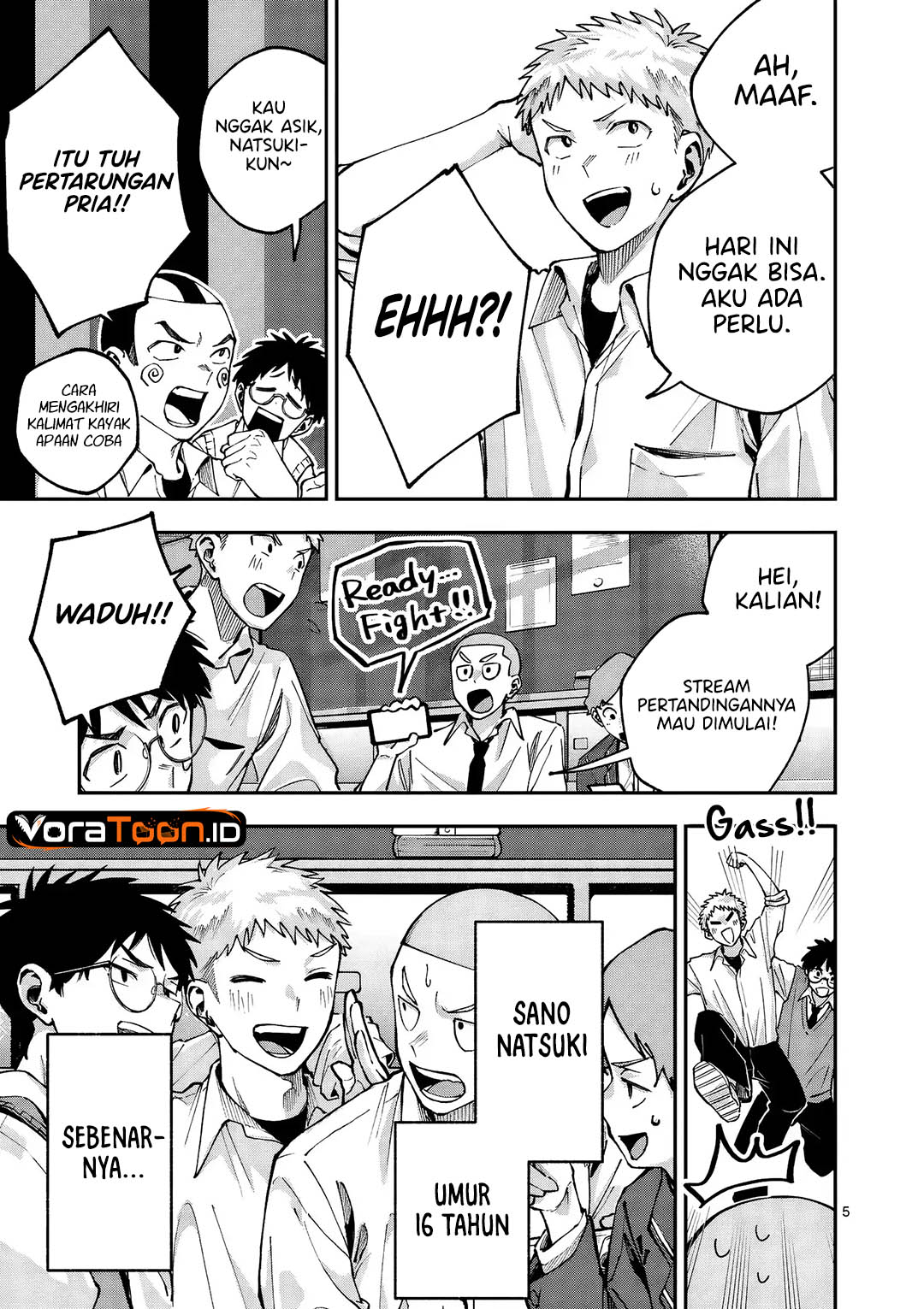 Kakushite Kisetsu wa Ao wo Shiru Chapter 1 - Page 5