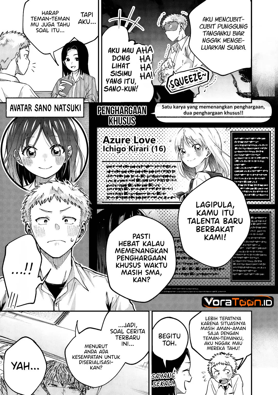 Kakushite Kisetsu wa Ao wo Shiru Chapter 1 - Page 9