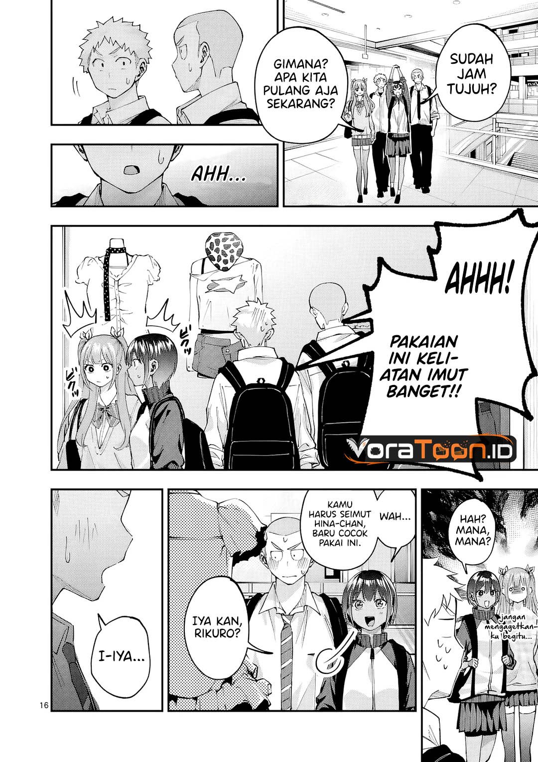 Kakushite Kisetsu wa Ao wo Shiru Chapter 4 - Page 17