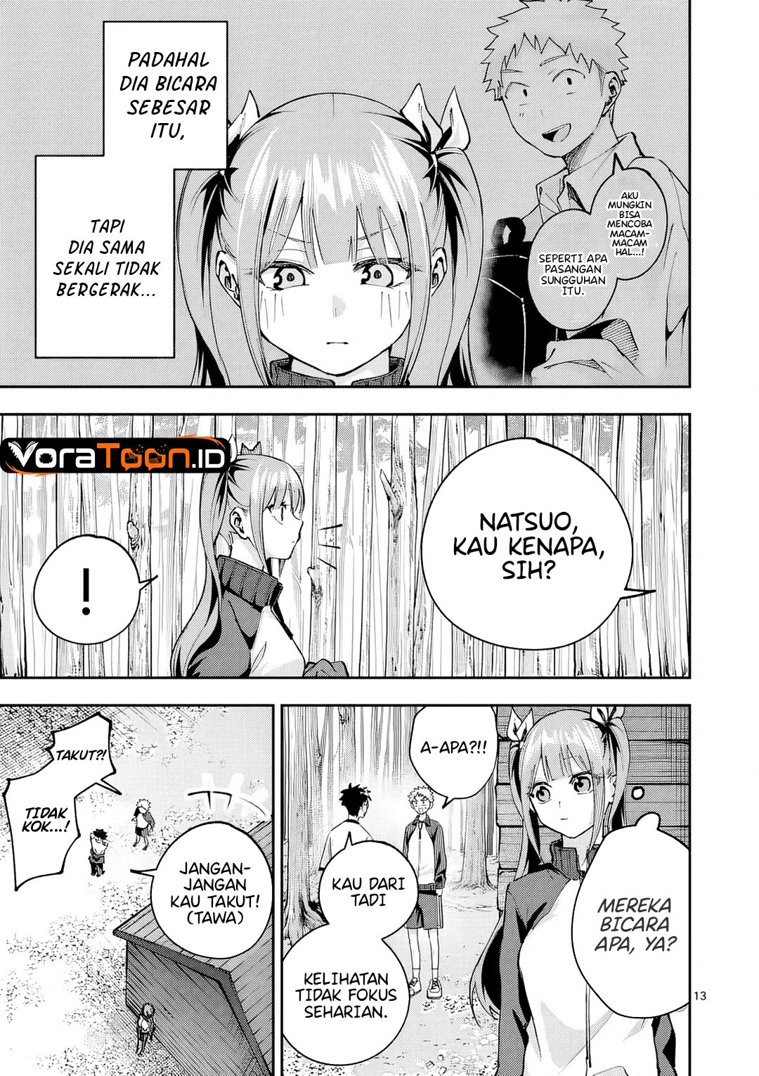Kakushite Kisetsu wa Ao wo Shiru Chapter 5 - Page 14