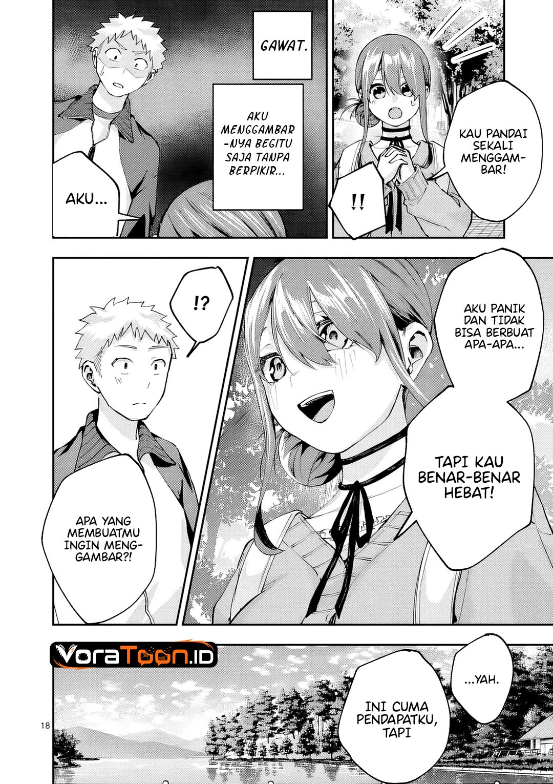 Kakushite Kisetsu wa Ao wo Shiru Chapter 6 - Page 19