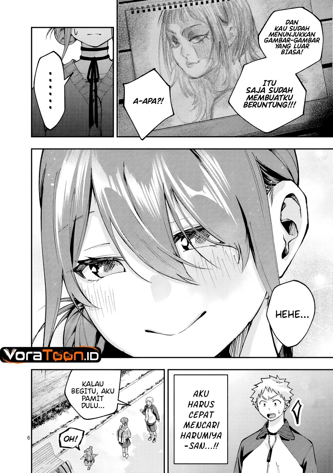 Kakushite Kisetsu wa Ao wo Shiru Chapter 6 - Page 7