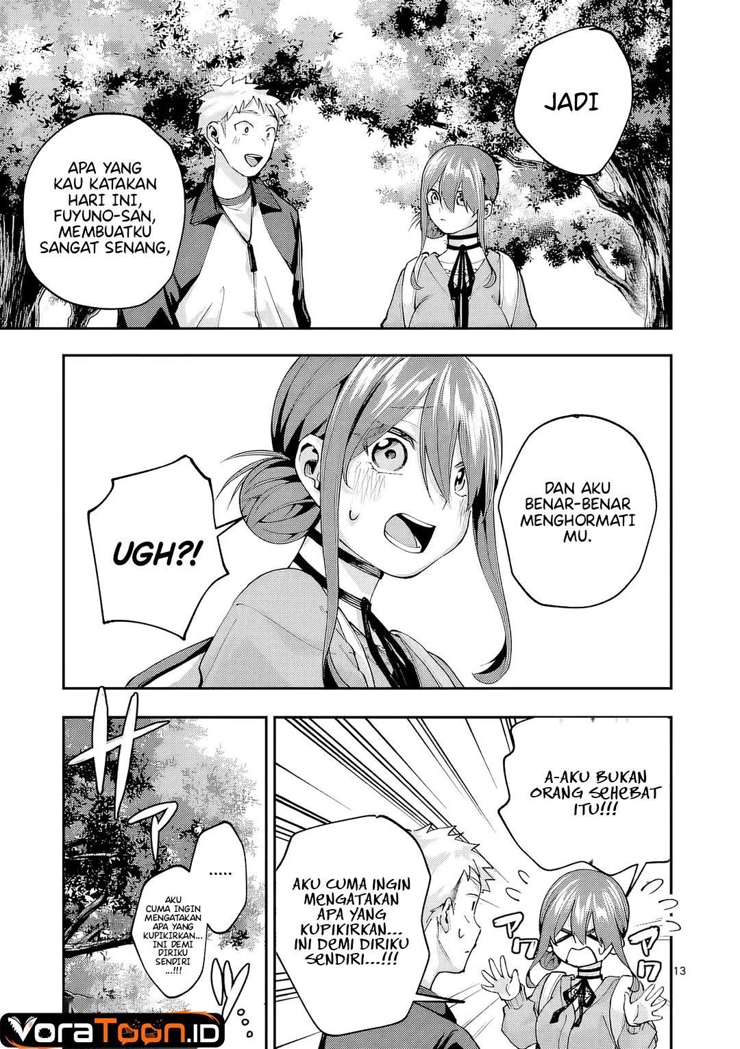 Kakushite Kisetsu wa Ao wo Shiru Chapter 7 - Page 14