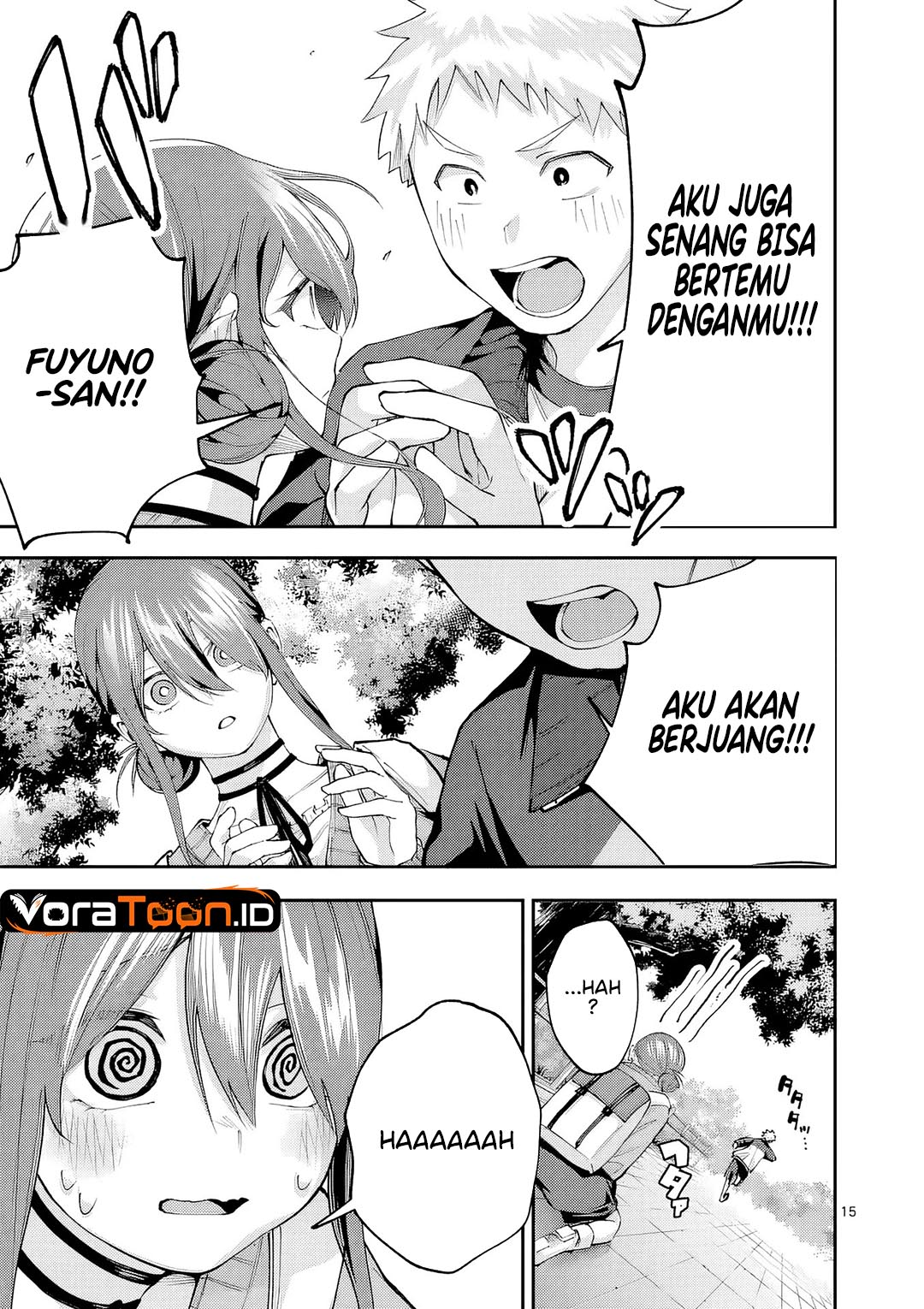 Kakushite Kisetsu wa Ao wo Shiru Chapter 7 - Page 16