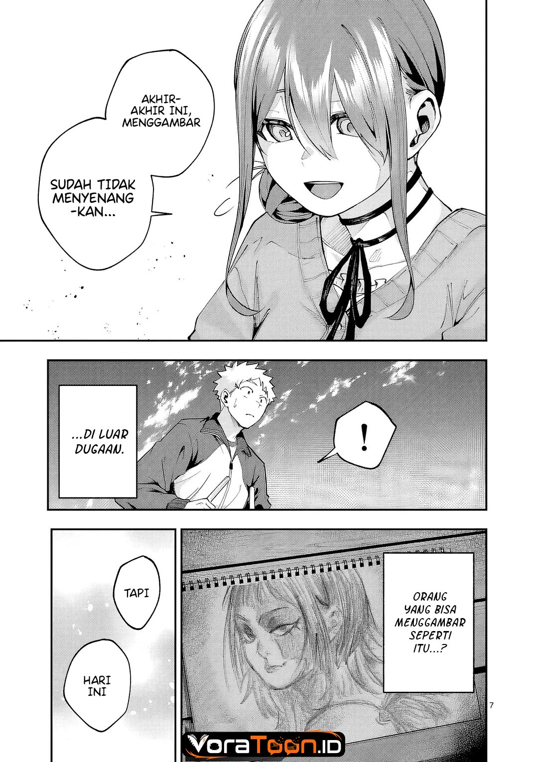 Kakushite Kisetsu wa Ao wo Shiru Chapter 7 - Page 8