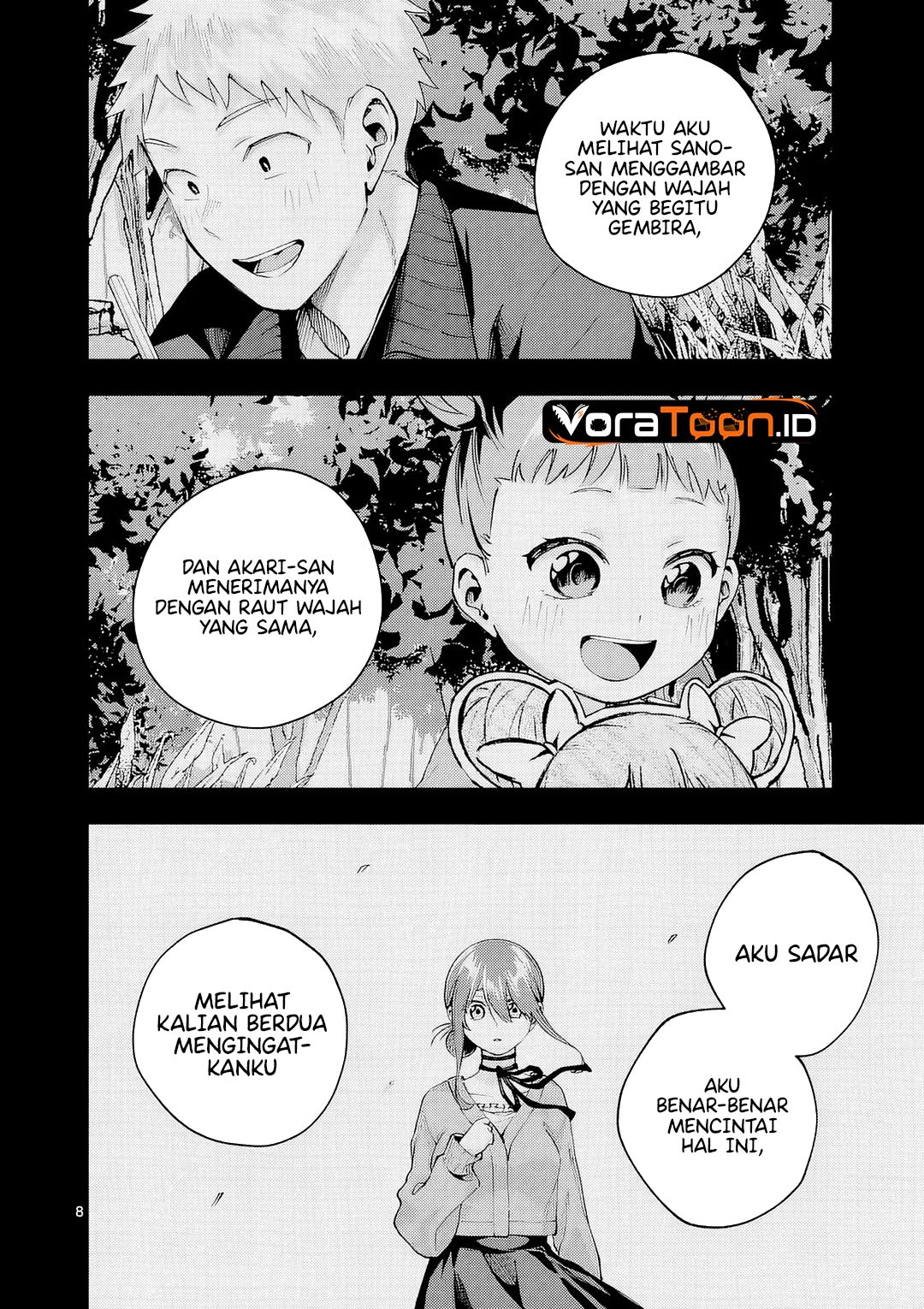 Kakushite Kisetsu wa Ao wo Shiru Chapter 7 - Page 9