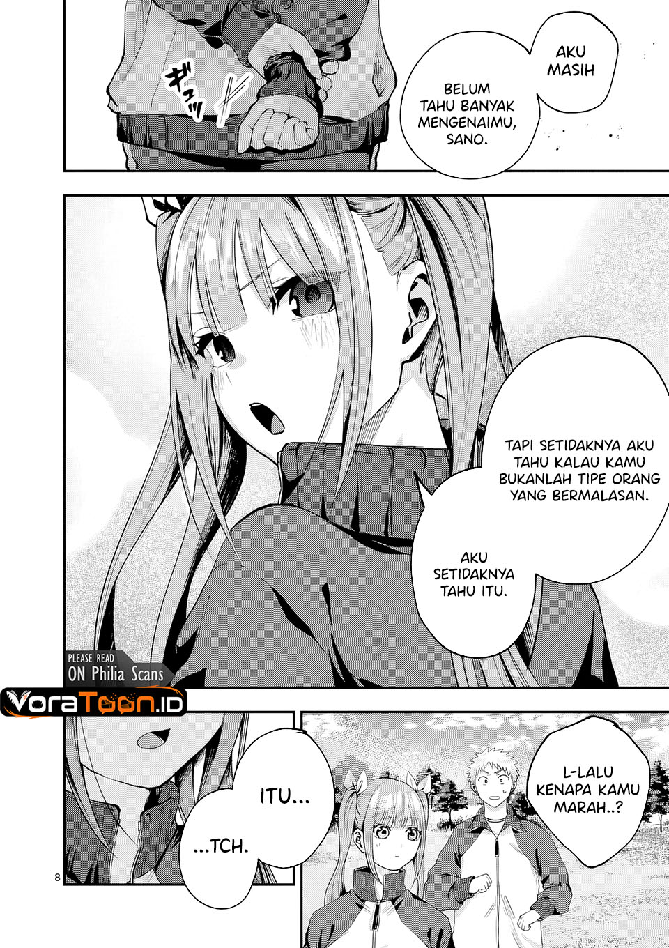 Kakushite Kisetsu wa Ao wo Shiru Chapter 8 - Page 9