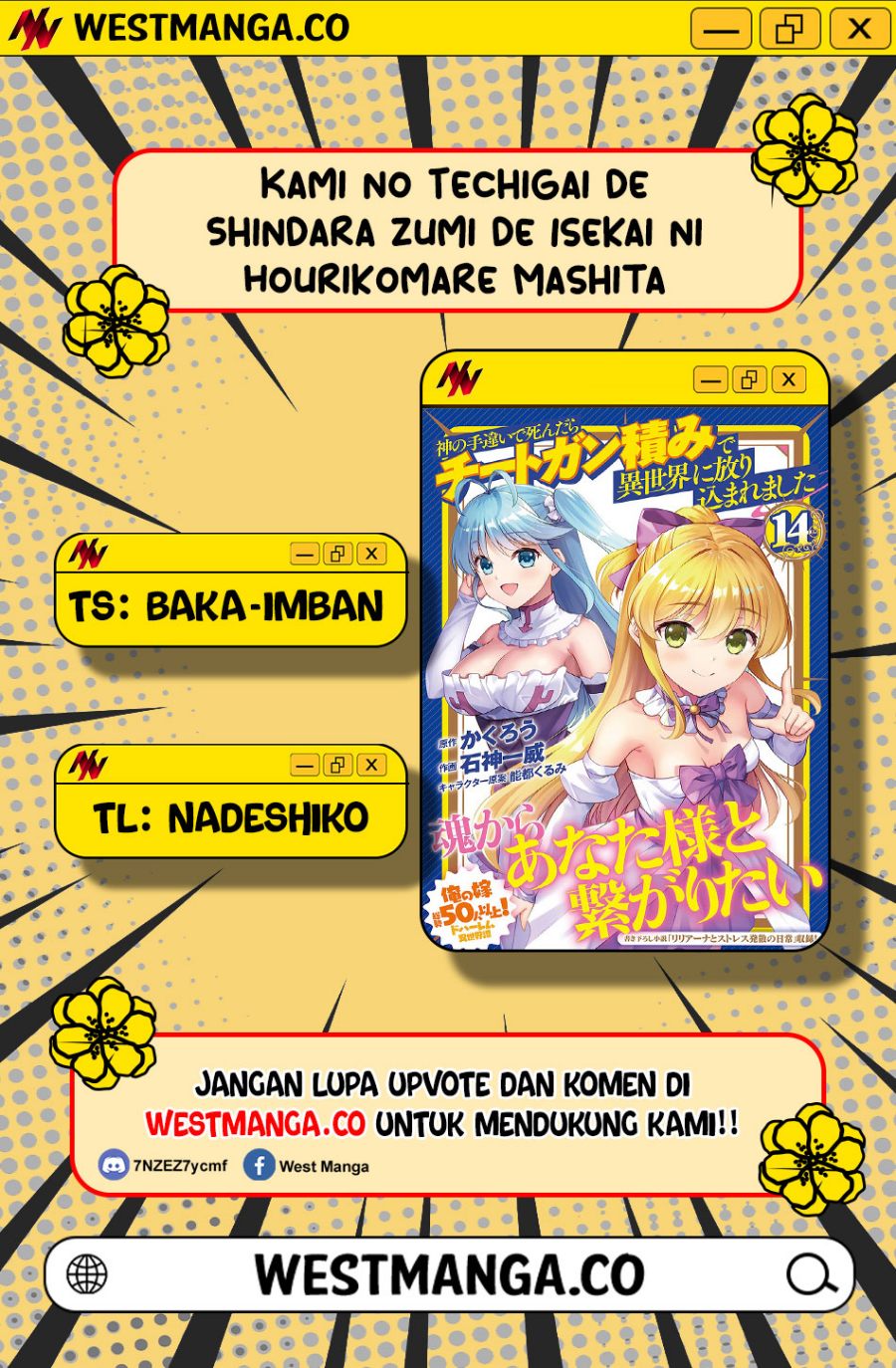 Baca Kami No Techigai De Shindara Zumi De Isekai Ni Hourikomare Mashita - Chapter 37 halaman 2