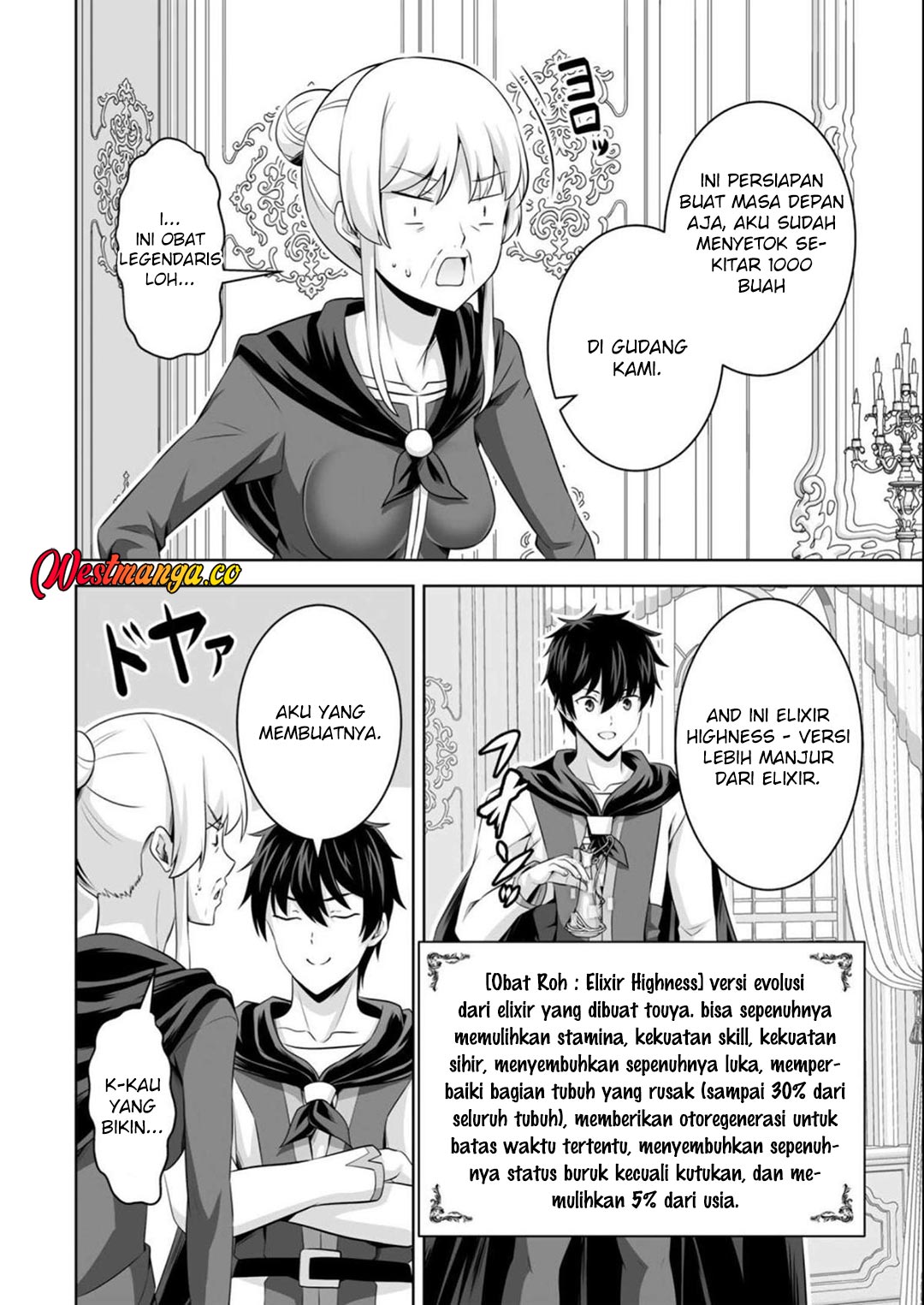 Baca Kami No Techigai De Shindara Zumi De Isekai Ni Hourikomare Mashita - Chapter 38 halaman 8