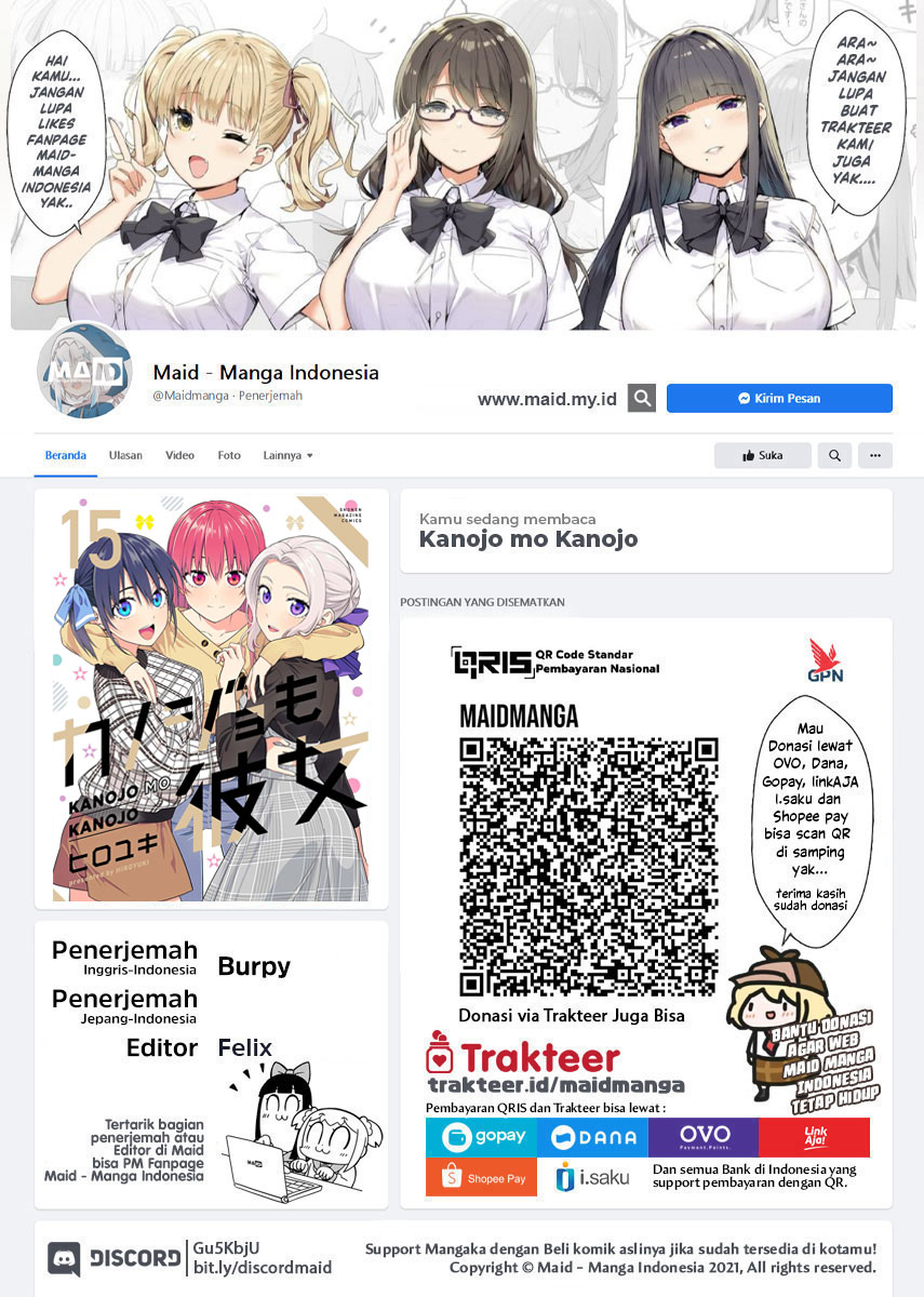 Baca Kanojo mo Kanojo - Chapter 136 halaman 2