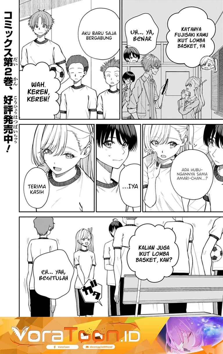 Kanojo ni shitai Joshi Ichii, no Tonari de Mitsuketa Amari-chan Chapter 11.2 - Page 2