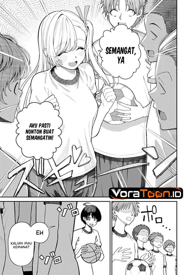 Kanojo ni shitai Joshi Ichii, no Tonari de Mitsuketa Amari-chan Chapter 11.2 - Page 3