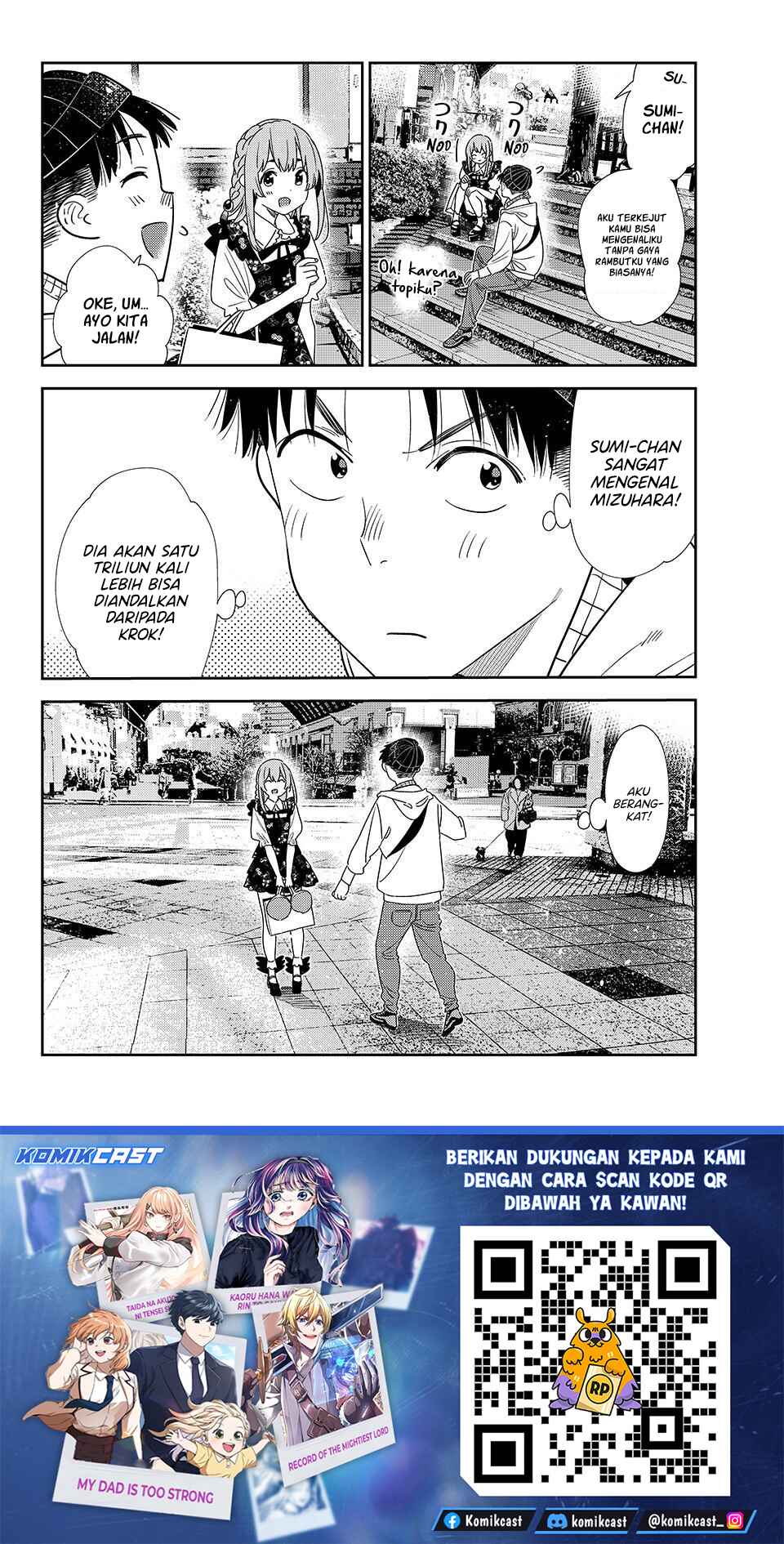 Baca Kanojo, Okarishimasu - Chapter 418 halaman 20