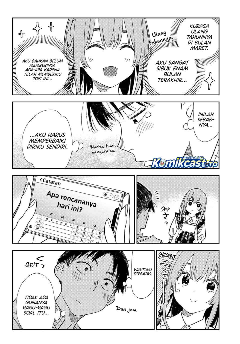 Kanojo, Okarishimasu chapter 419 halaman 11