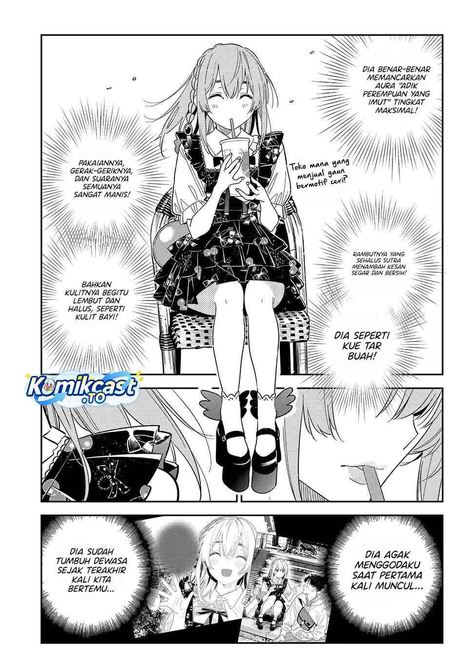 Kanojo, Okarishimasu chapter 419 halaman 8