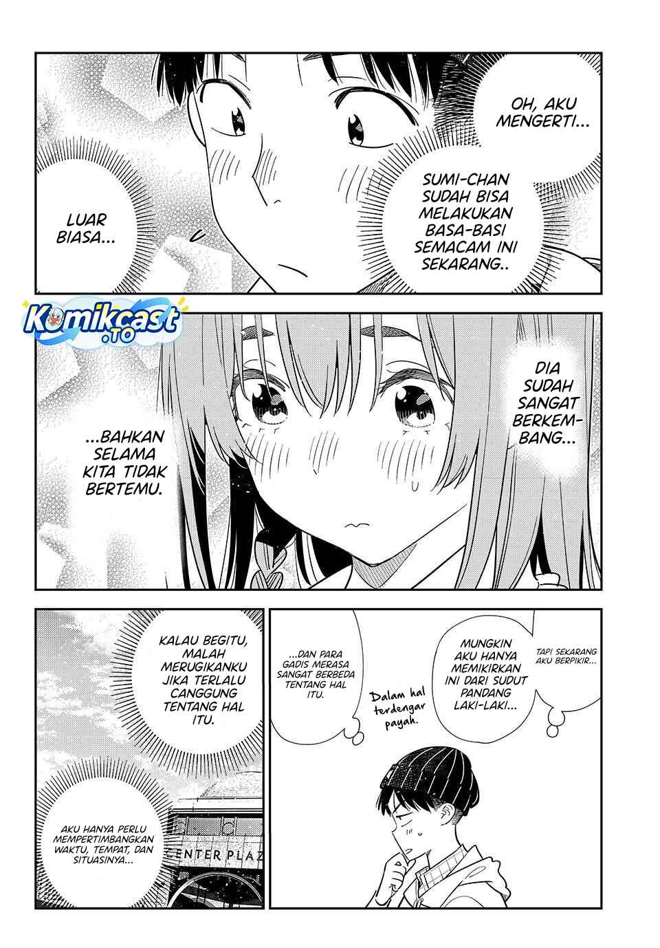 Kanojo, Okarishimasu chapter 421 halaman 14