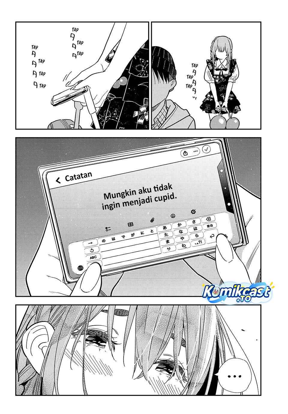 Kanojo, Okarishimasu chapter 421 halaman 18