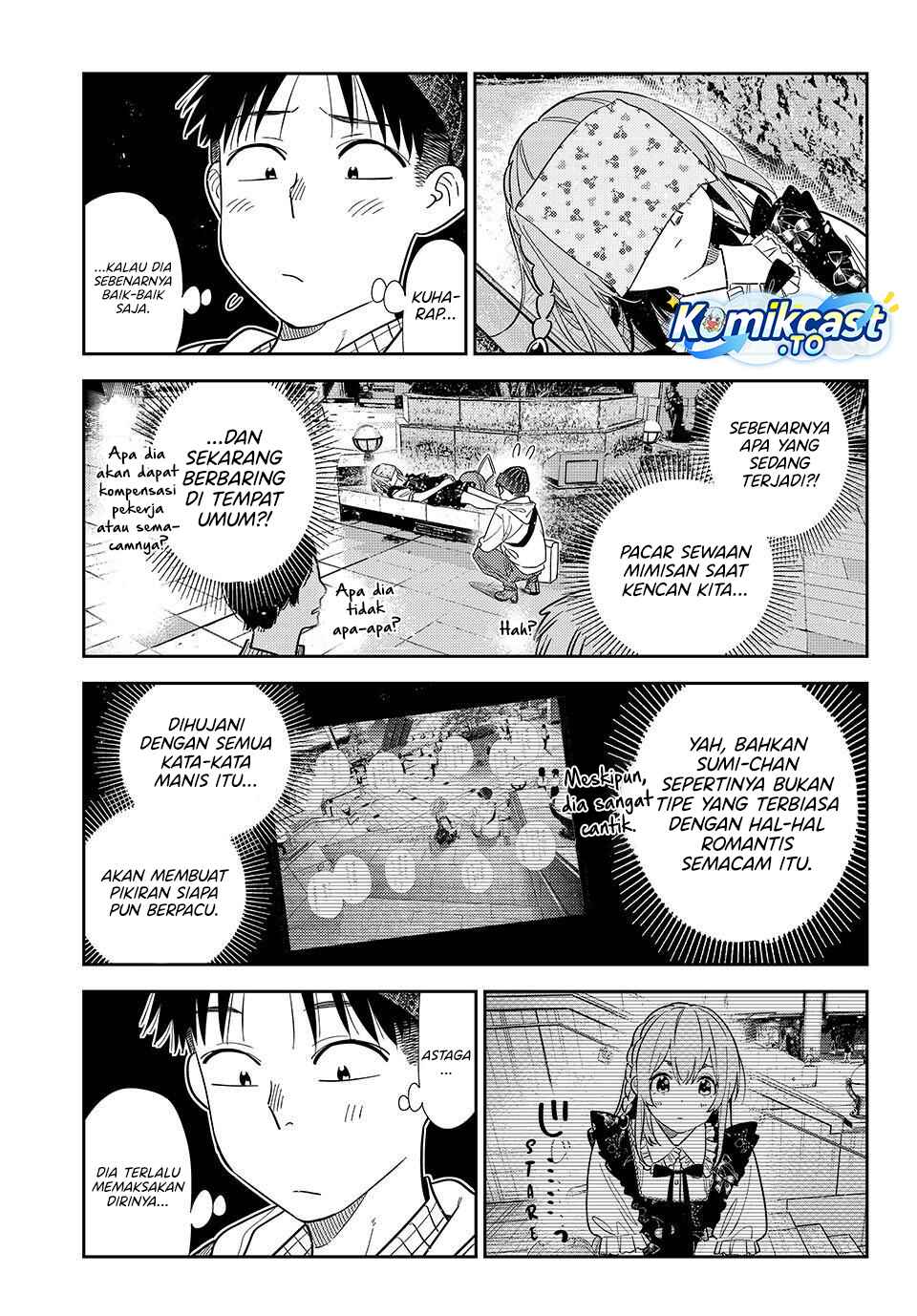 Kanojo, Okarishimasu chapter 421 halaman 4