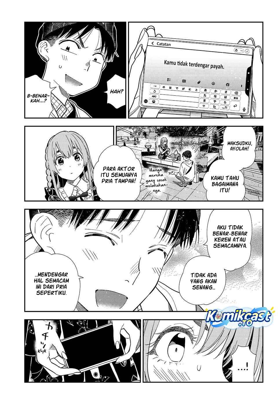 Kanojo, Okarishimasu chapter 421 halaman 8